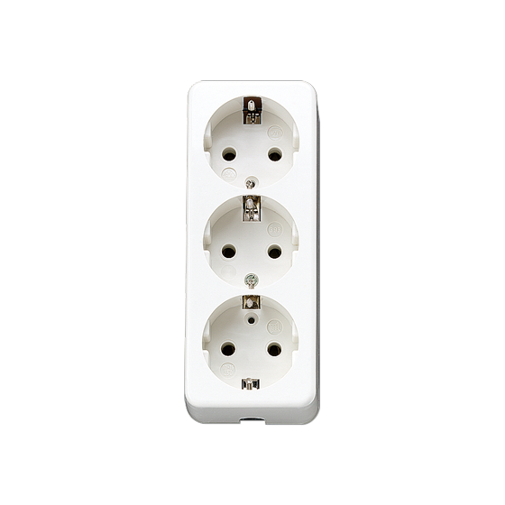 Розетка SCHUKO потрійна