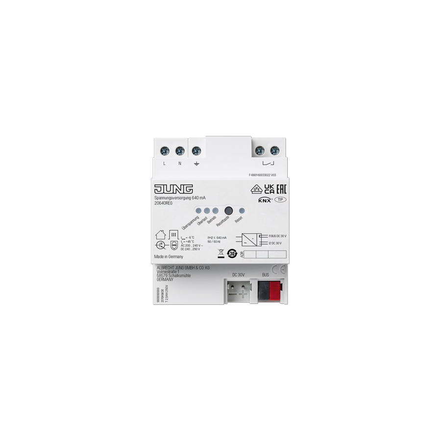 Блок живлення 640mA KNX