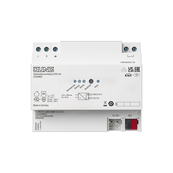 Блок живлення 1280mA KNX