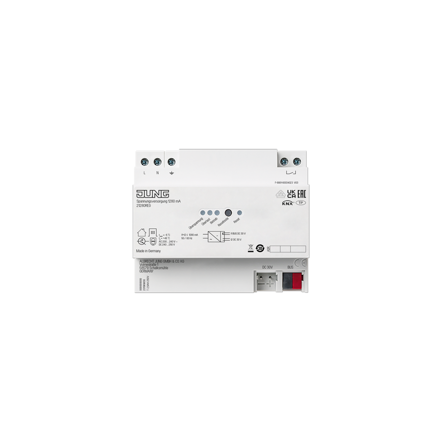 Блок живлення 1280mA KNX