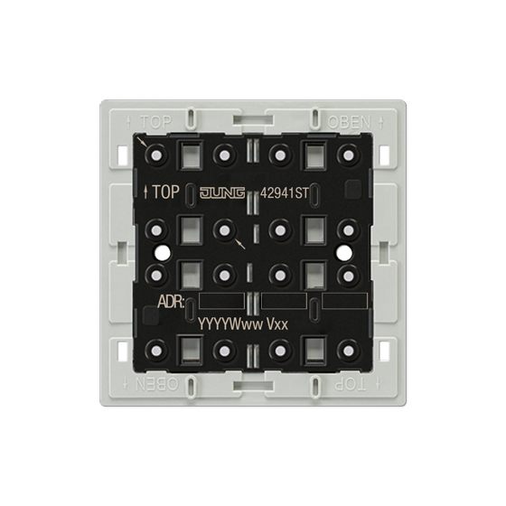 Кнопковий модуль універсальний F40 KNX, 4 групи