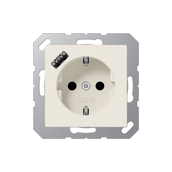 Розетка SCHUKO з USB тип A