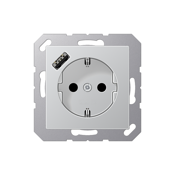 Розетка SCHUKO з USB тип A