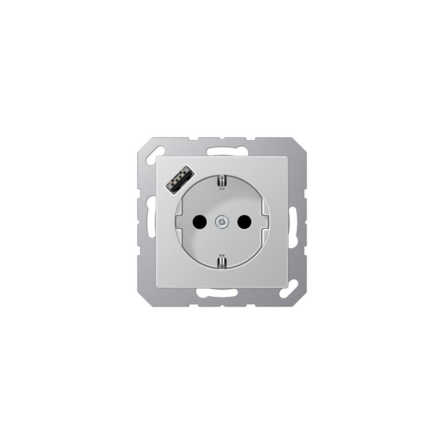 Розетка SCHUKO з USB тип A