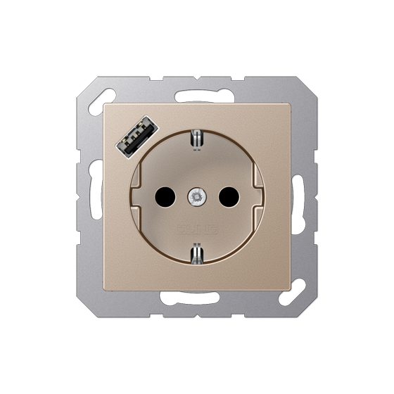 Розетка SCHUKO з USB тип A