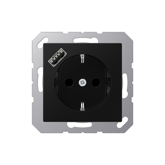 Розетка SCHUKO з USB тип A