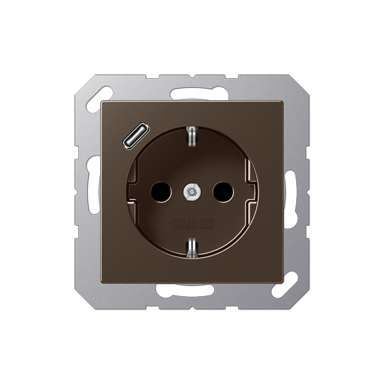 Розетка SСHUKO з USB тип C