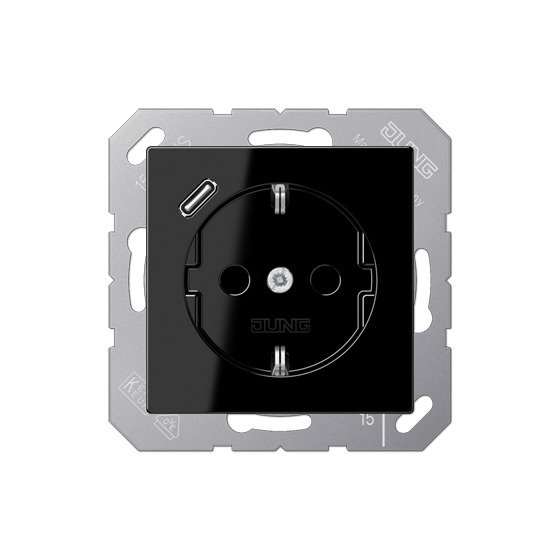 Розетка SСHUKO з USB тип C