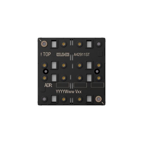 Кнопковий модуль універсальний KNX, 1 група