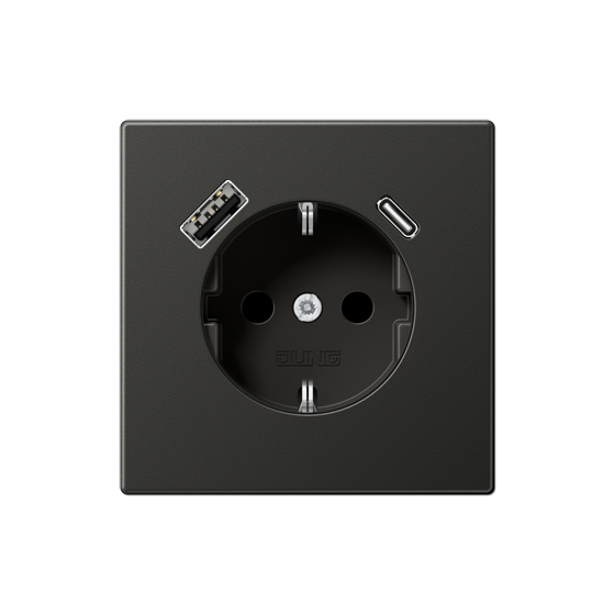 Розетка SCHUKO з USB тип AC