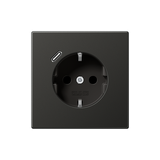 Розетка SCHUKO з USB тип C