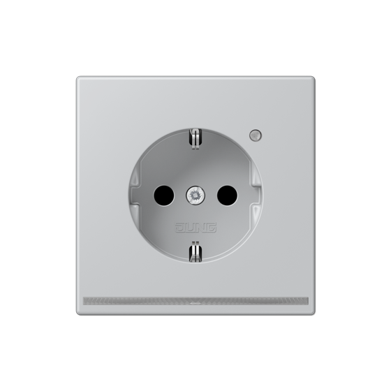 Розетка SCHUKO з LED підсвіткою