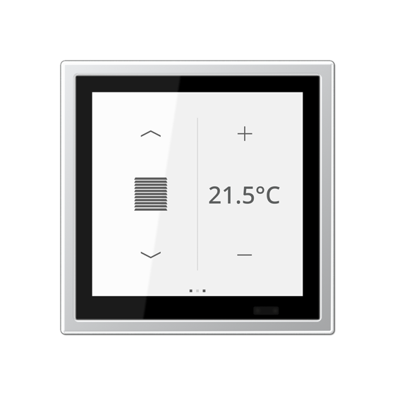 Кімнатний контролер LS TOUCH KNX з рамкою