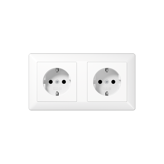 Розетка SCHUKO подвійна