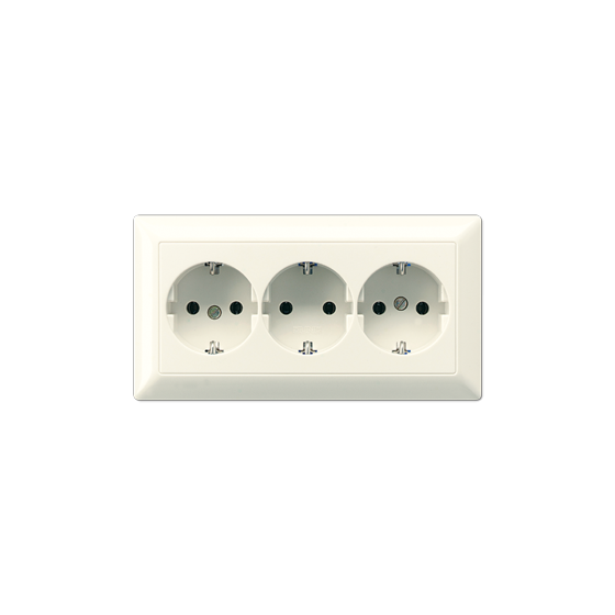Розетка SCHUKO потрійна