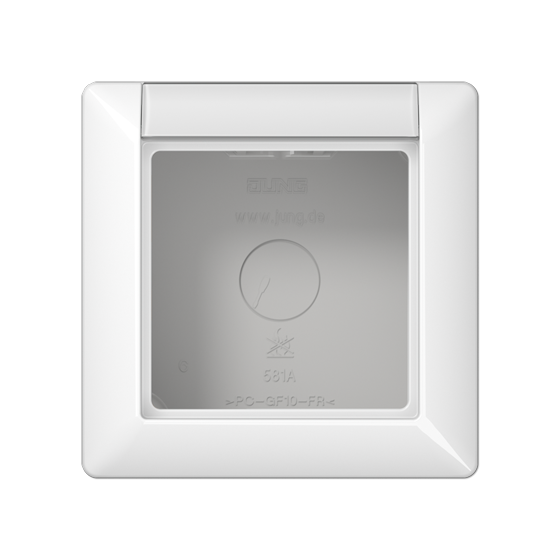 Коробка 1-постова накладного монтажу