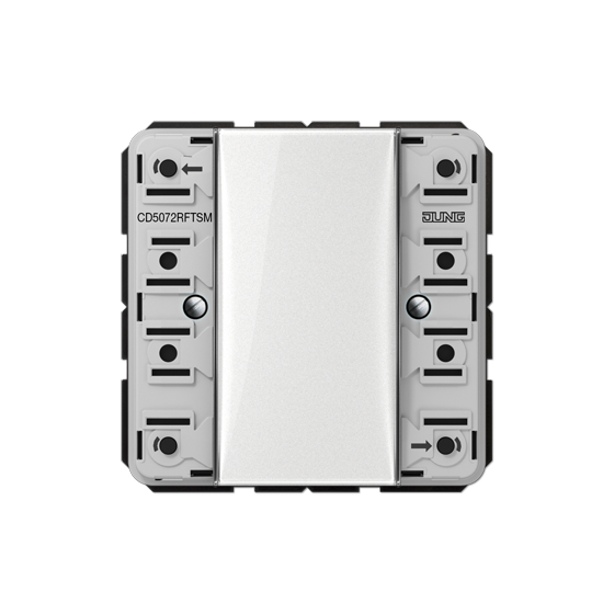 Кнопковий модуль F50 KNX-RF, 2 групи