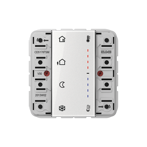 Термостат кімнатний без екрану KNX