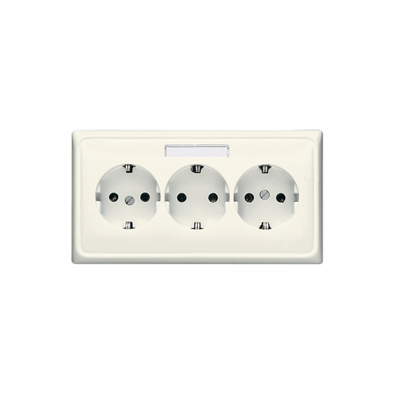 Розетка SCHUKO потрійна