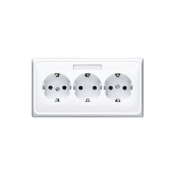 Розетка SCHUKO потрійна