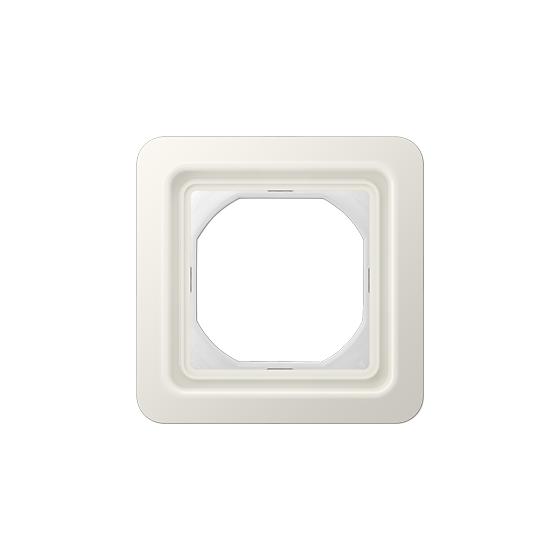 Рамка 1-постова 90x90 мм, з ущільнювачем IP 44