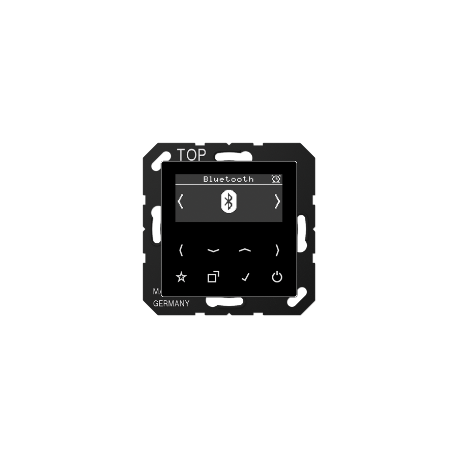 Радіоприймач з дисплеєм з BLUETOOTH