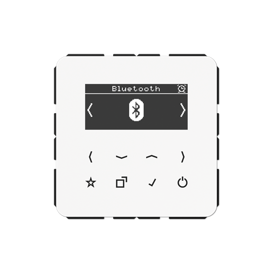 Радіоприймач з дисплеєм з BLUETOOTH