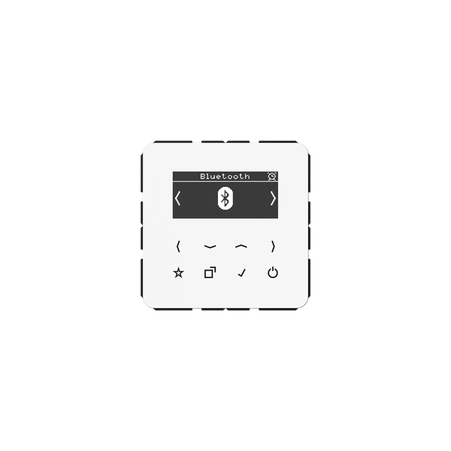 Радіоприймач з дисплеєм з BLUETOOTH