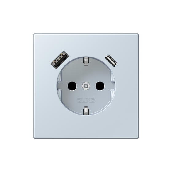 Розетка SCHUKO з USB тип AC