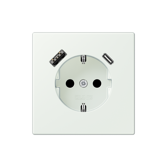 Розетка SCHUKO з USB тип AC