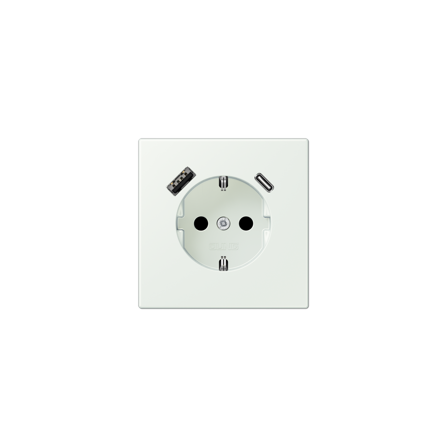 Розетка SCHUKO з USB тип AC