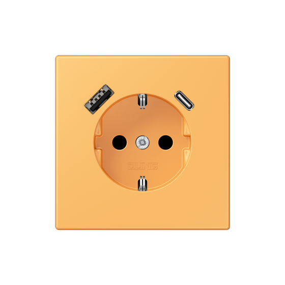 Розетка SCHUKO з USB тип AC