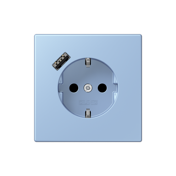 Розетка SCHUKO з USB тип A