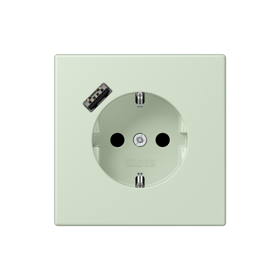 Розетка SCHUKO з USB тип A