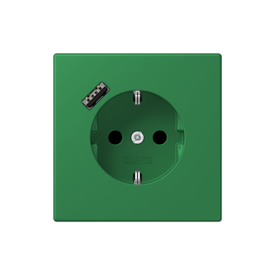 Розетка SCHUKO з USB тип A