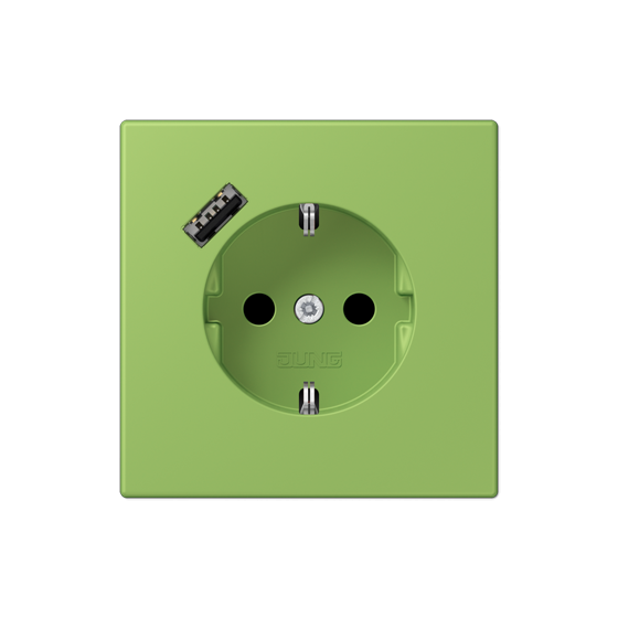 Розетка SCHUKO з USB тип A