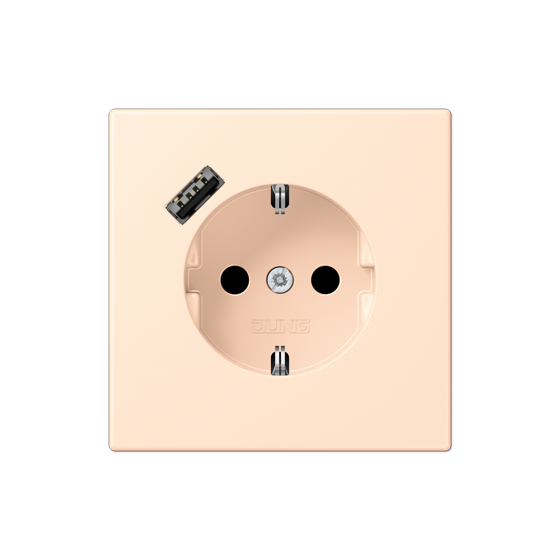 Розетка SCHUKO з USB тип A