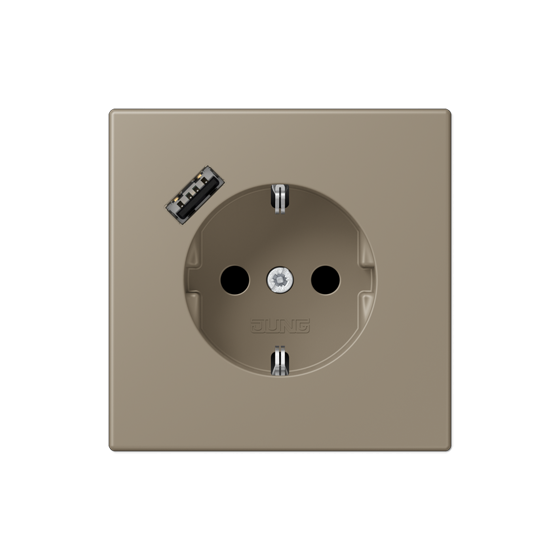 Розетка SCHUKO з USB тип A