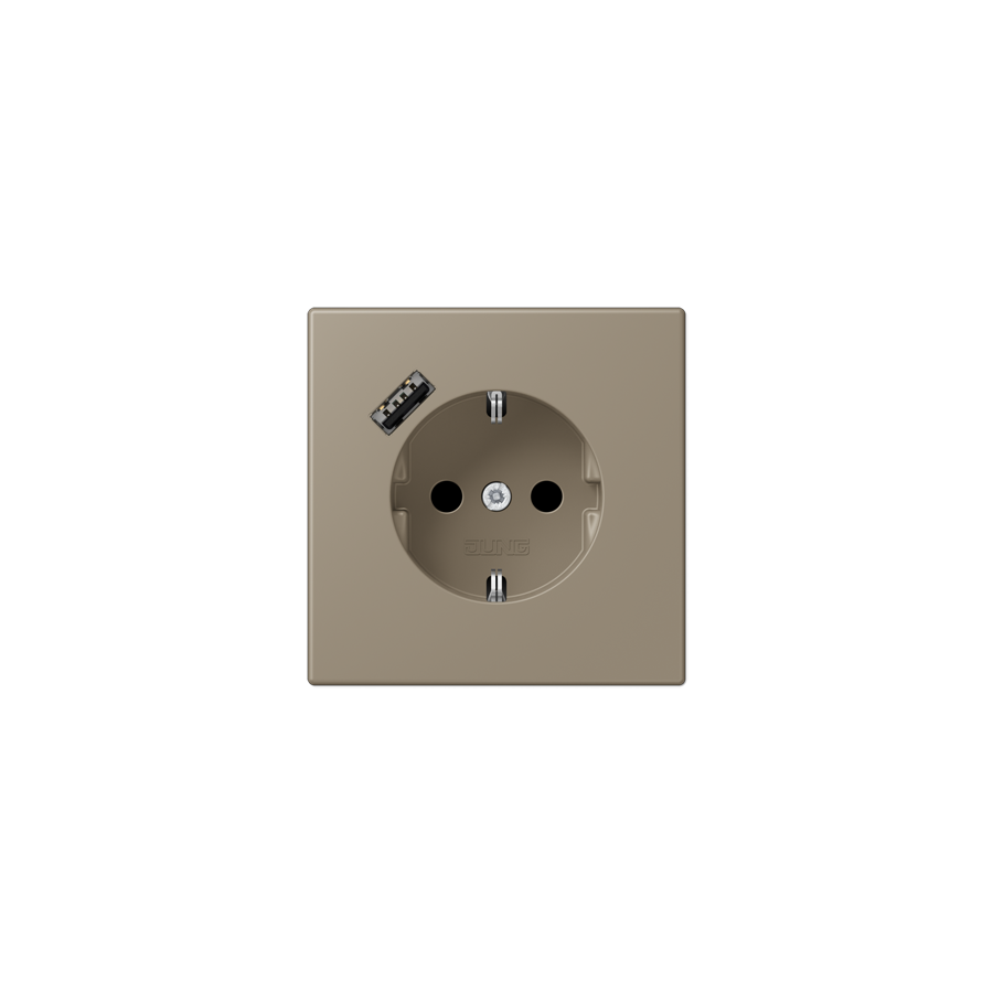 Розетка SCHUKO з USB тип A