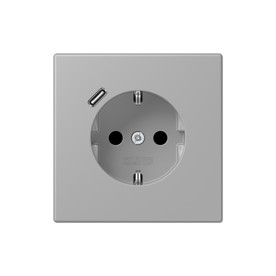 Розетка SCHUKO з USB тип C