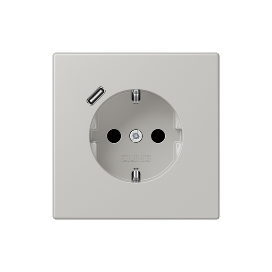 Розетка SCHUKO з USB тип C