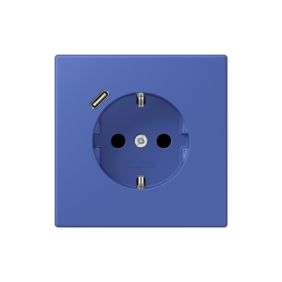 Розетка SCHUKO з USB тип C