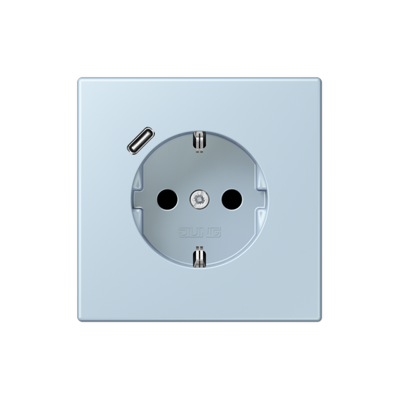 Розетка SCHUKO з USB тип C