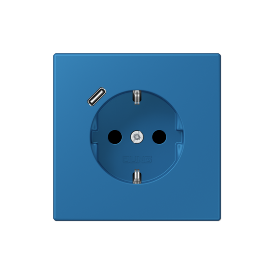 Розетка SCHUKO з USB тип C