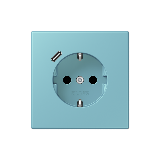 Розетка SCHUKO з USB тип C