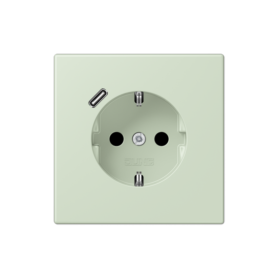 Розетка SCHUKO з USB тип C