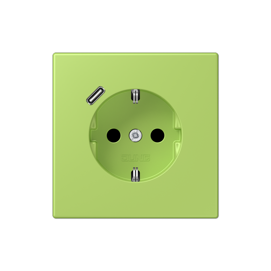 Розетка SCHUKO з USB тип C