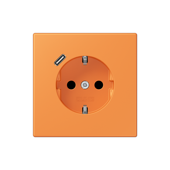 Розетка SCHUKO з USB тип C