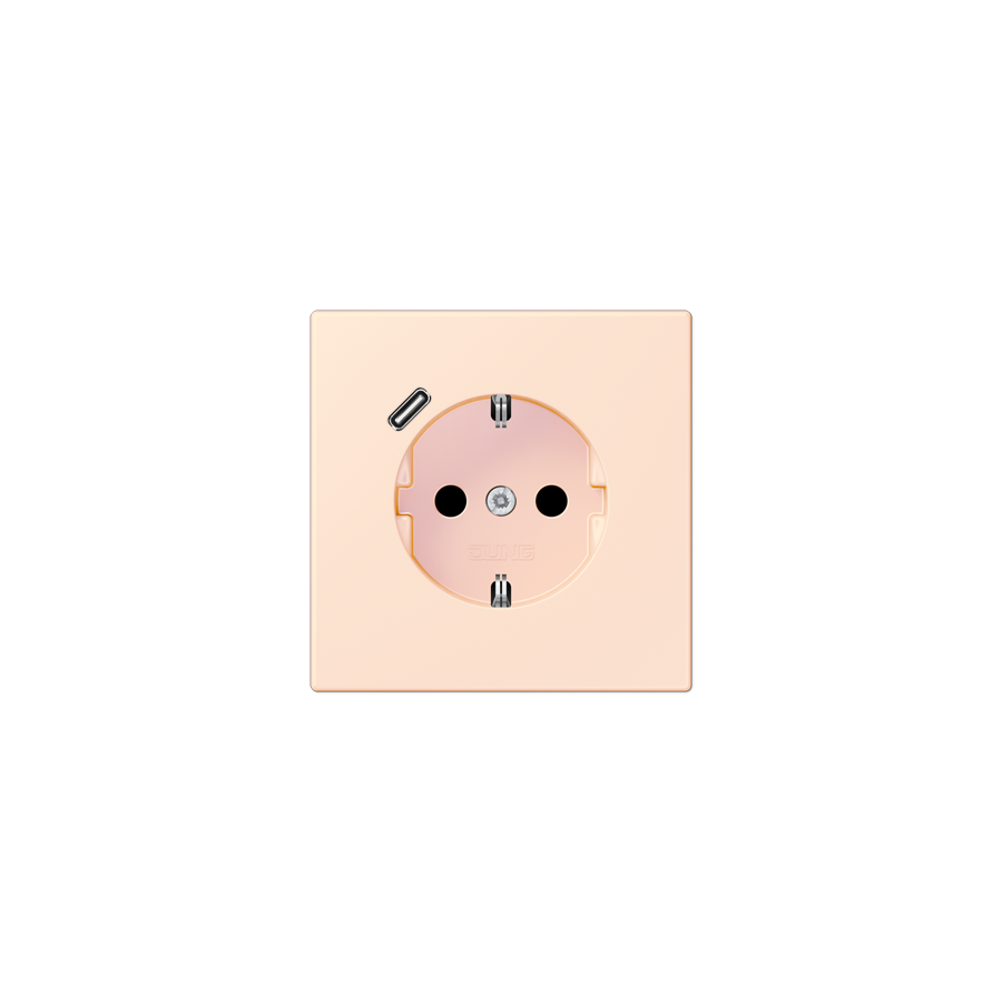 Розетка SCHUKO з USB тип C