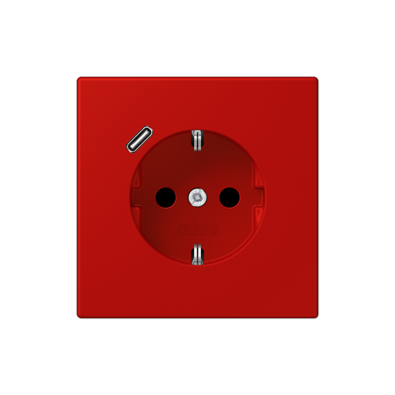 Розетка SCHUKO з USB тип C